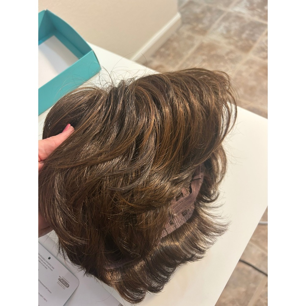 Gabor Essentials Passion Short Wig Medium Brown Synthetic Heat Friendly 15009